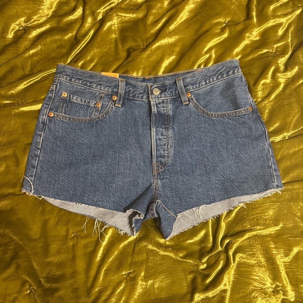 Levi’s 501 denim jean shorts